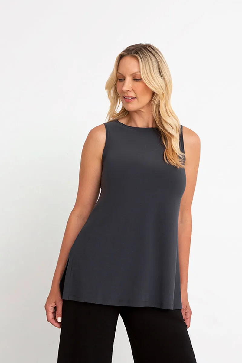 Sleeveless Nu Ideal Tunic | Graphite