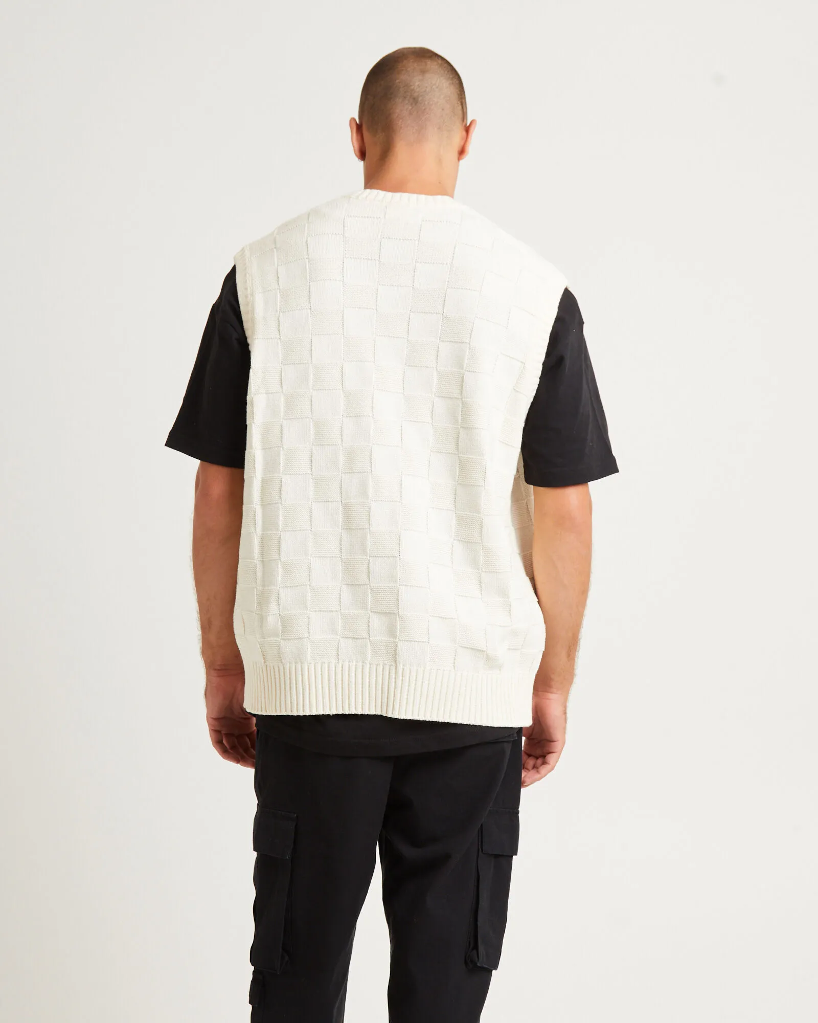 Spencer Project Check Knit Vest