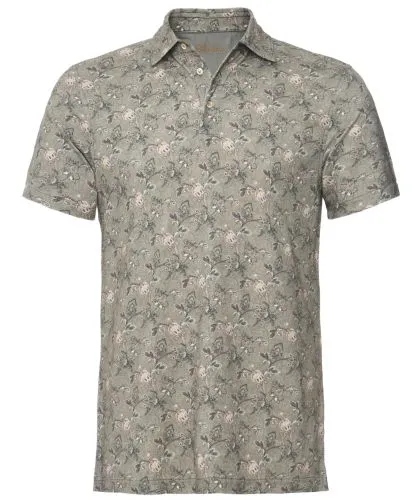 Stenstroms Slimline Paisley Polo Shirt