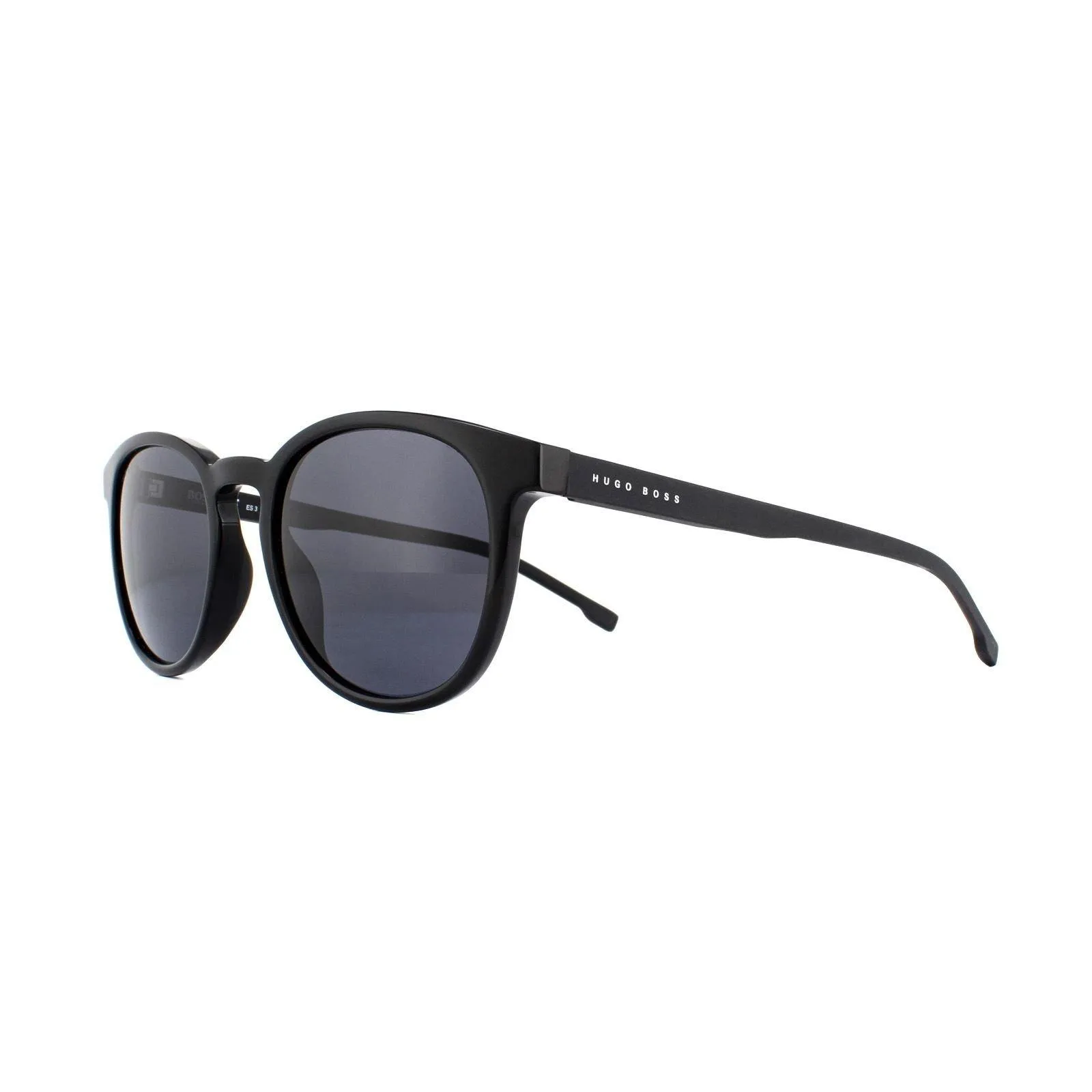 Sunglasses | Round Black Grey Blue Sunglasses | Hugo Boss