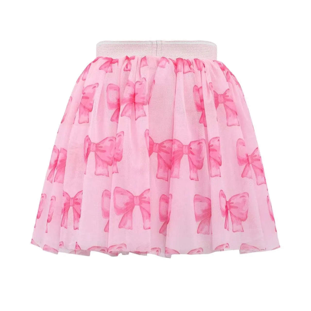 Sweet Pink Bow Skirt