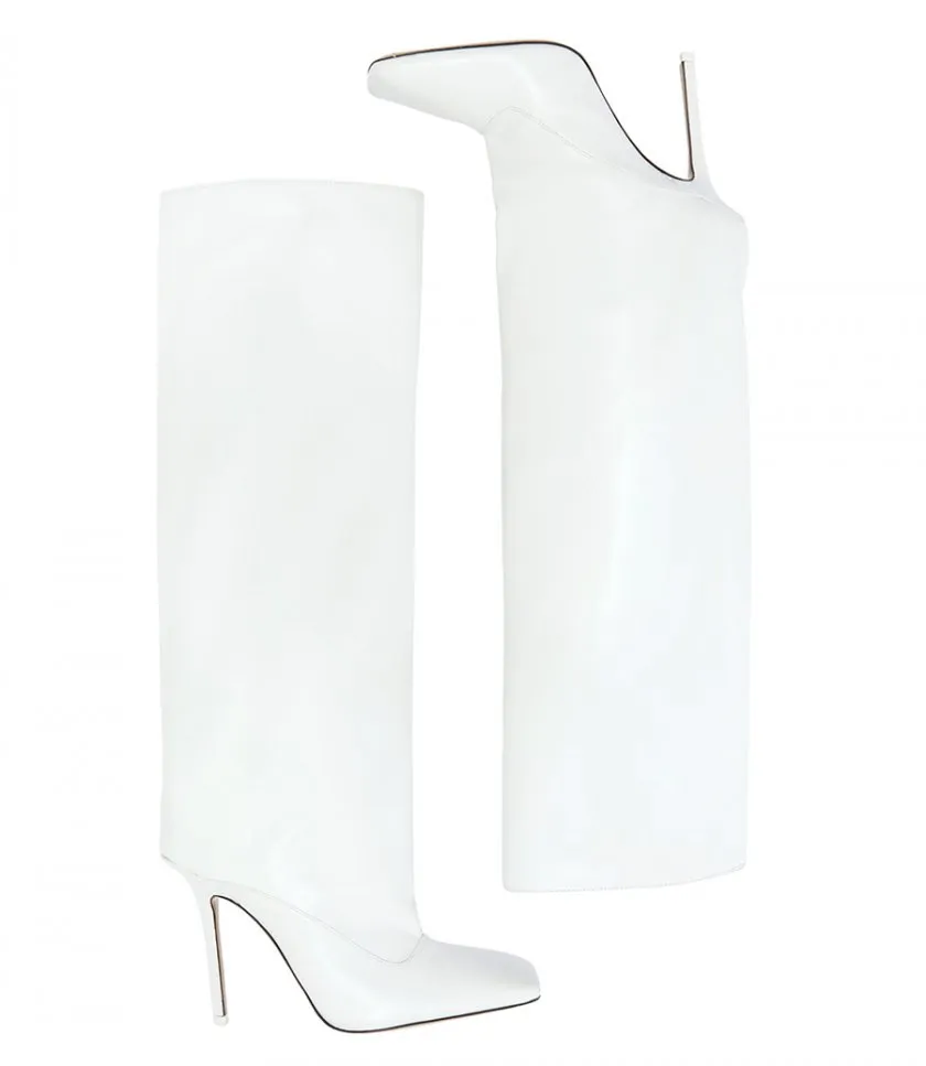 THE ATTICO''SIENNA'' WHITE BOOT