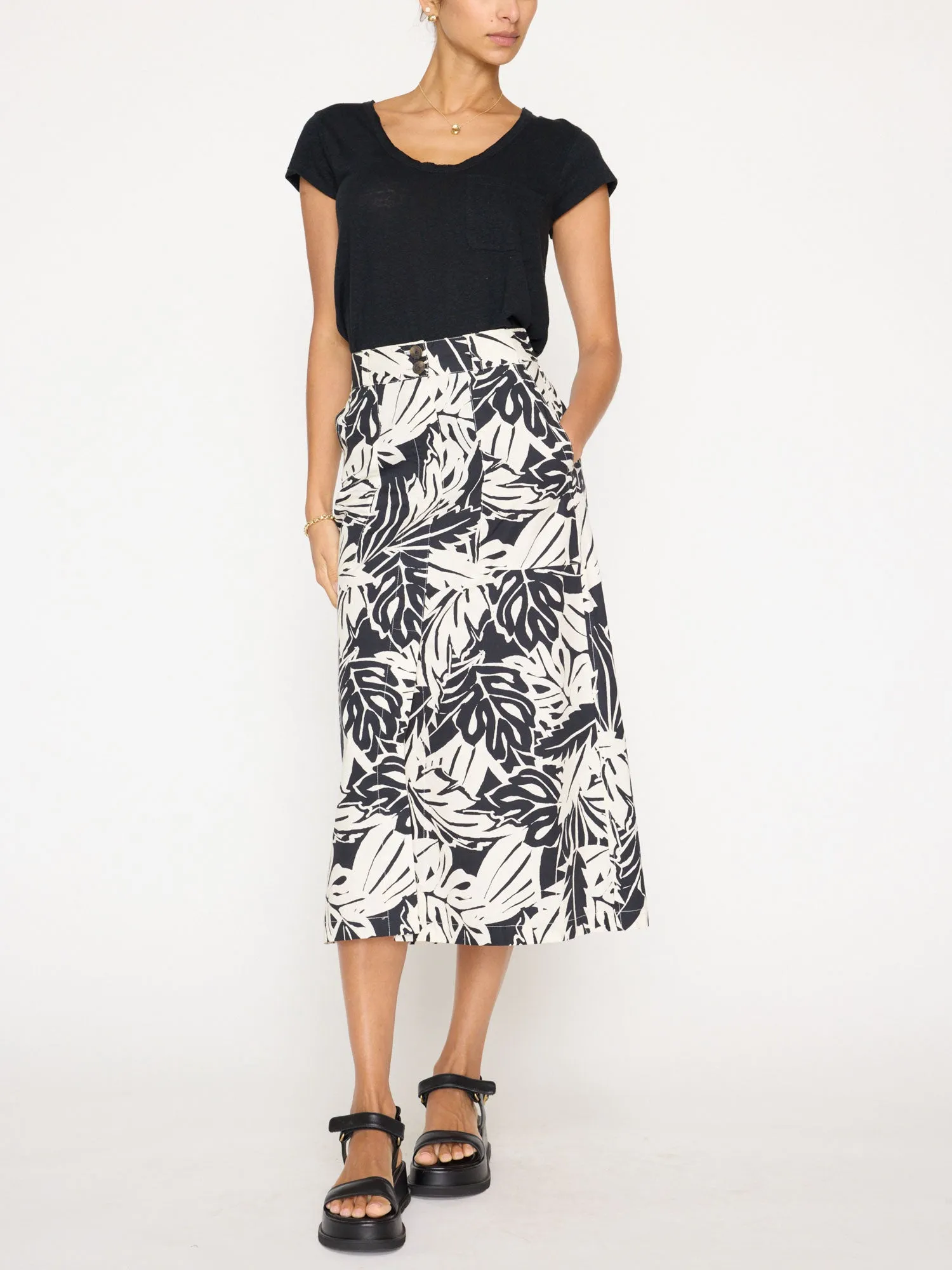 The Mica Printed Skirt