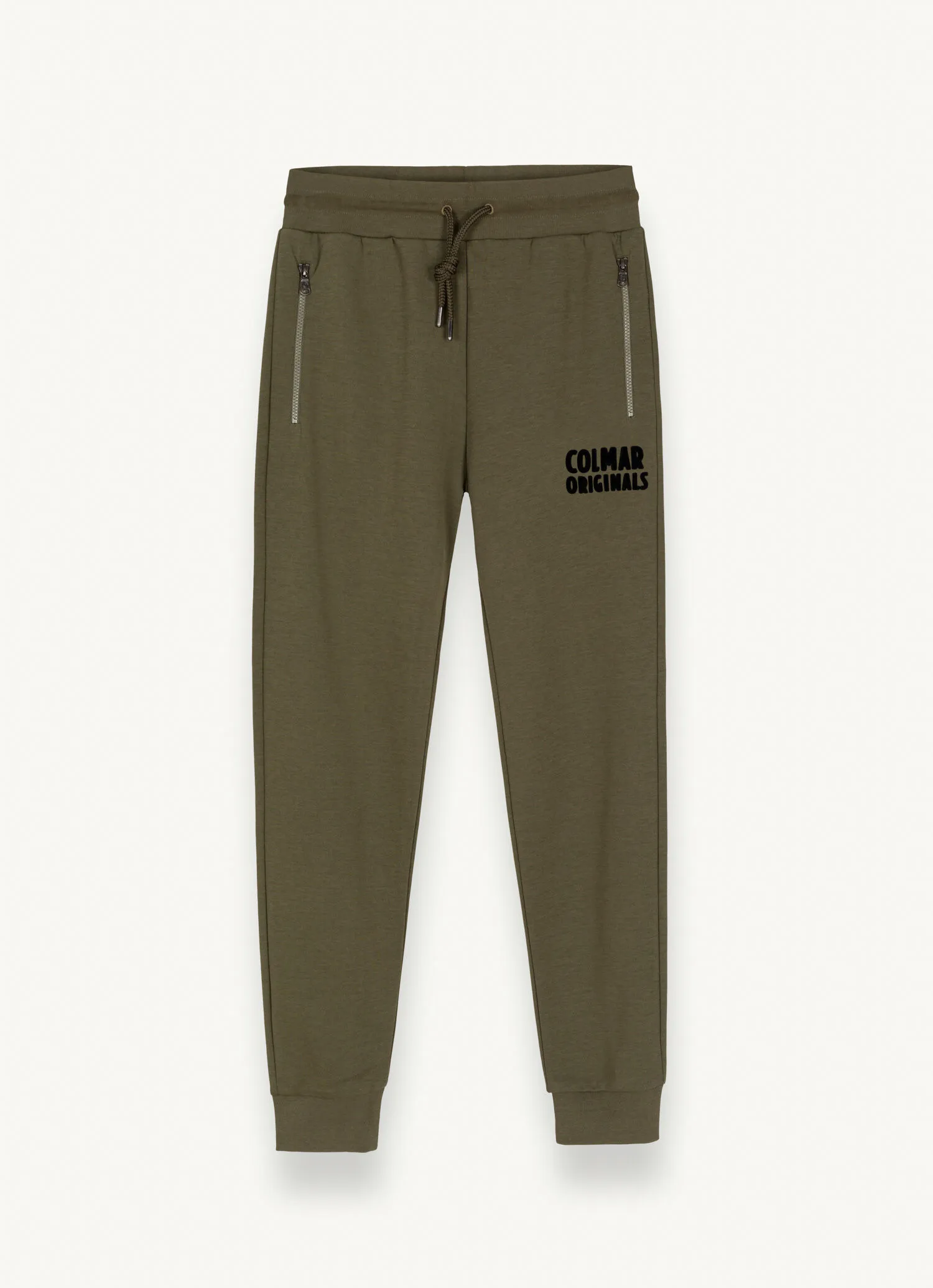 Tracksuit bottoms with zipped pockets-