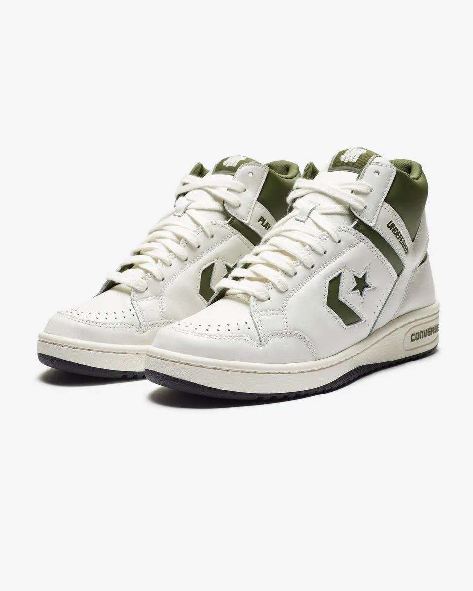 UNDEFEATED X CONVERSE WEAPON MID - VINTAGEWHITE/ CHIVE