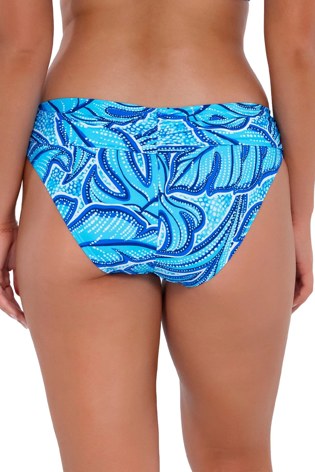 Unforgettable Banded Hipster Bikini Bottom 