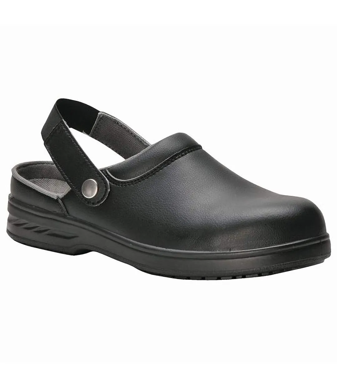 Unisex steelite safety clog fw82 / workwear black Portwest