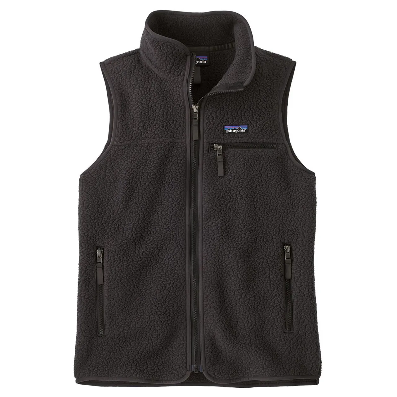 Womens Retro Pile Vest