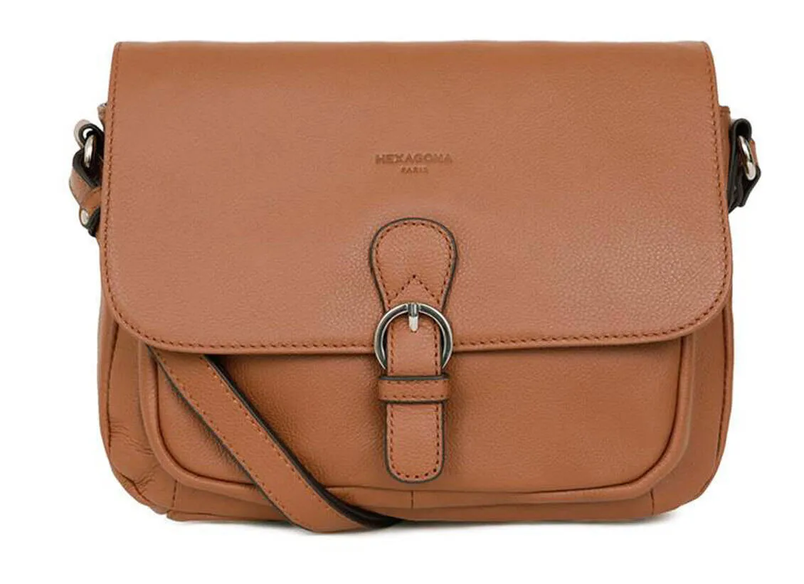 Women's tan leather bag 464812