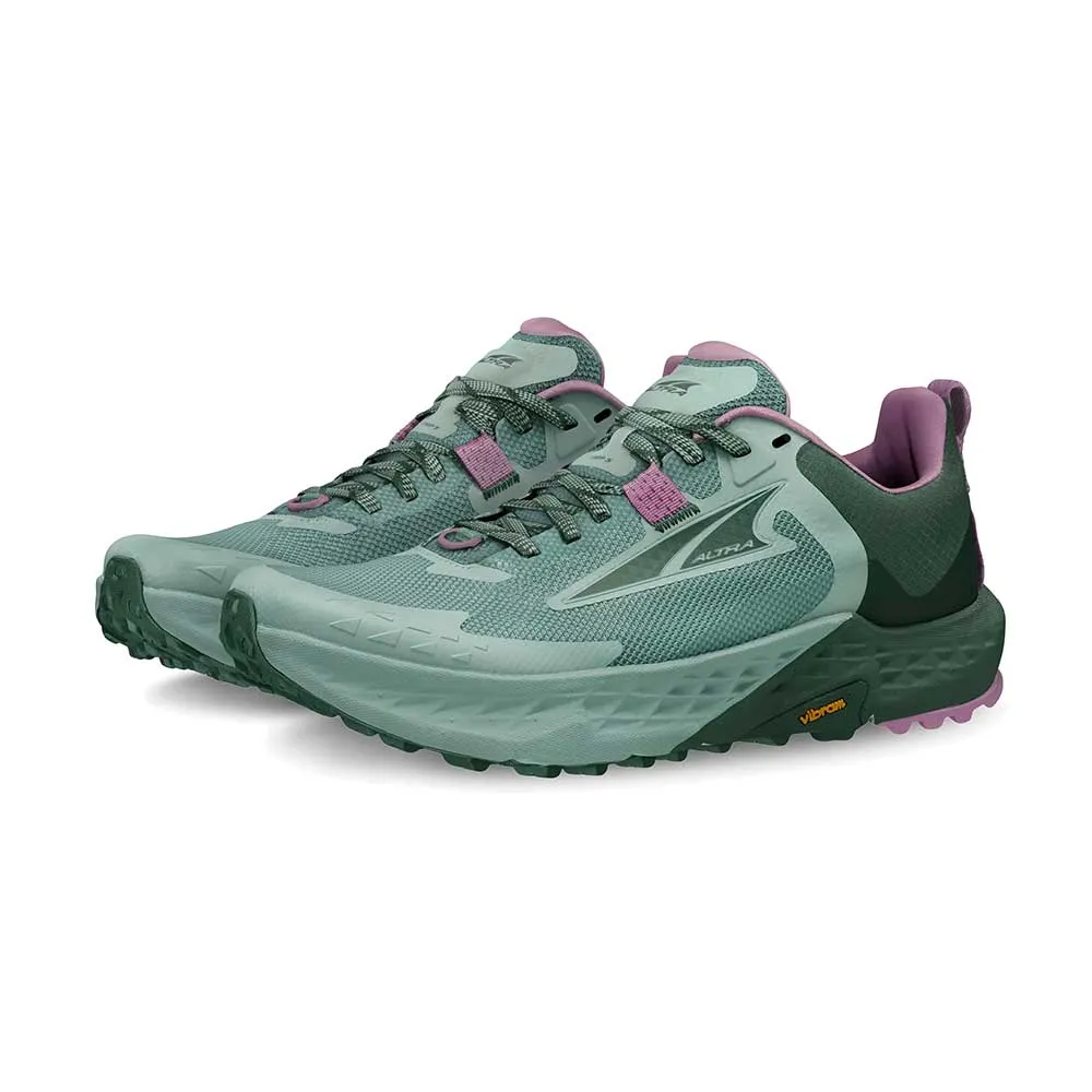 Women's Timp 5 Running Shoe - Green/Forest - Regular (B)