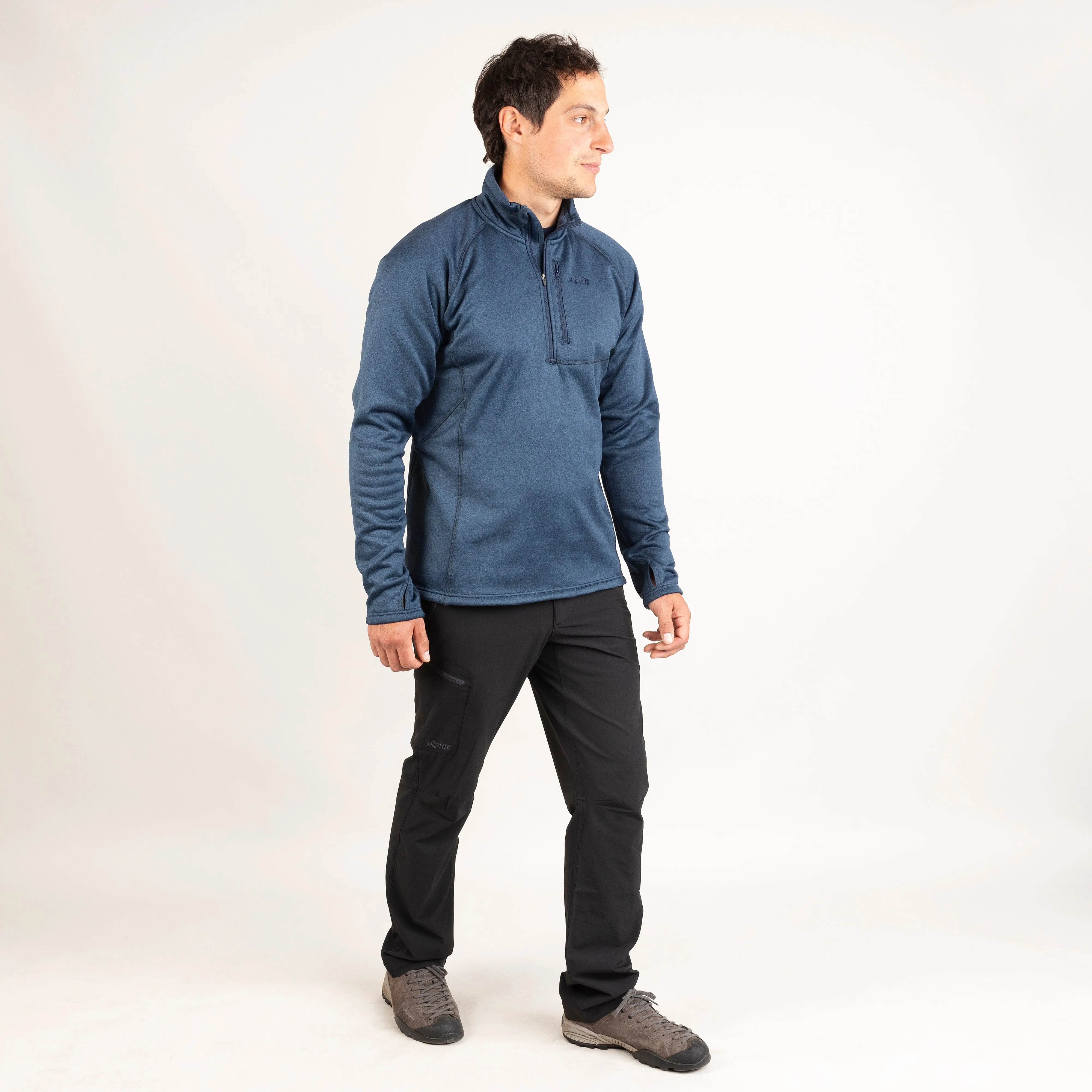 Yakutian Half-zip fleece midlayer