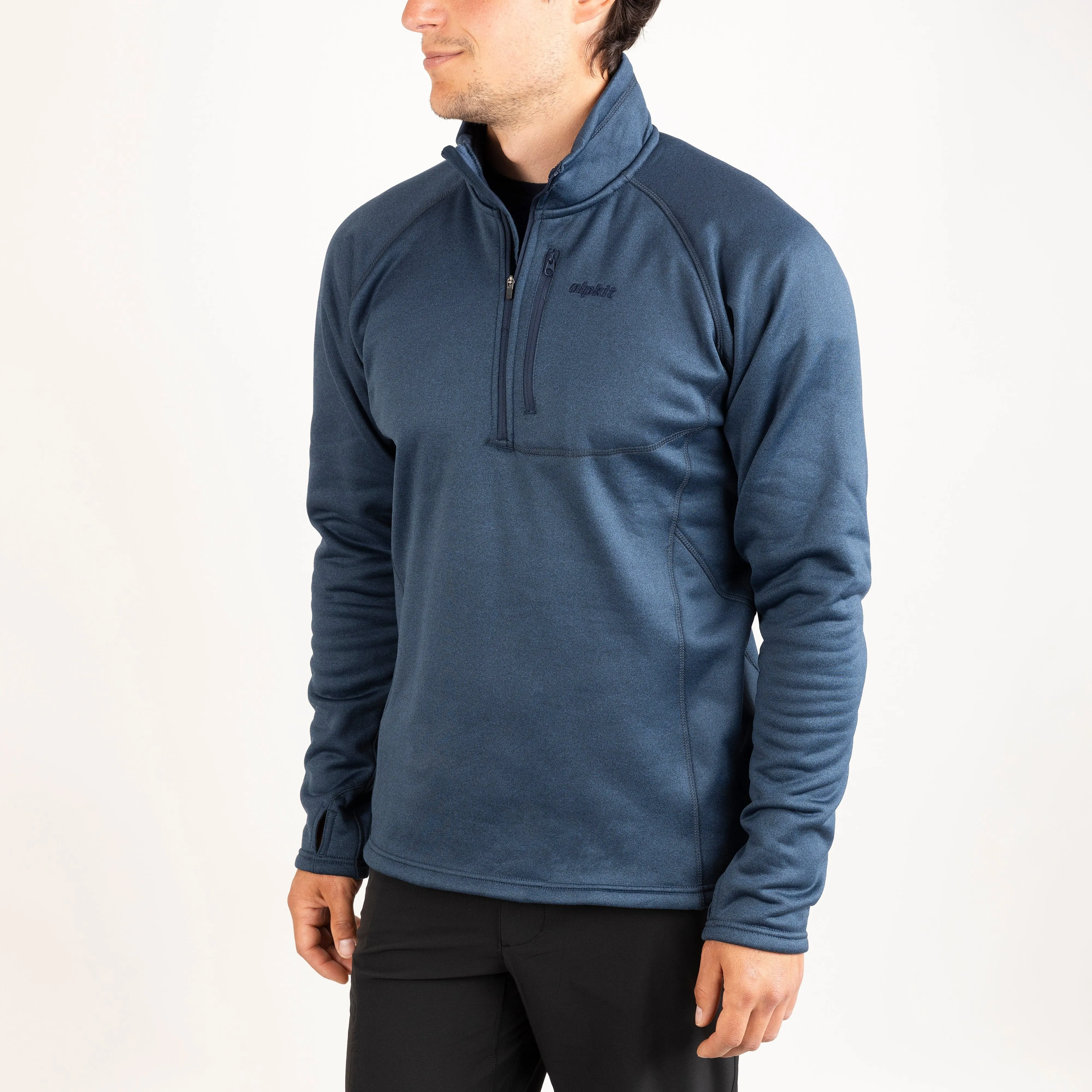 Yakutian Half-zip fleece midlayer