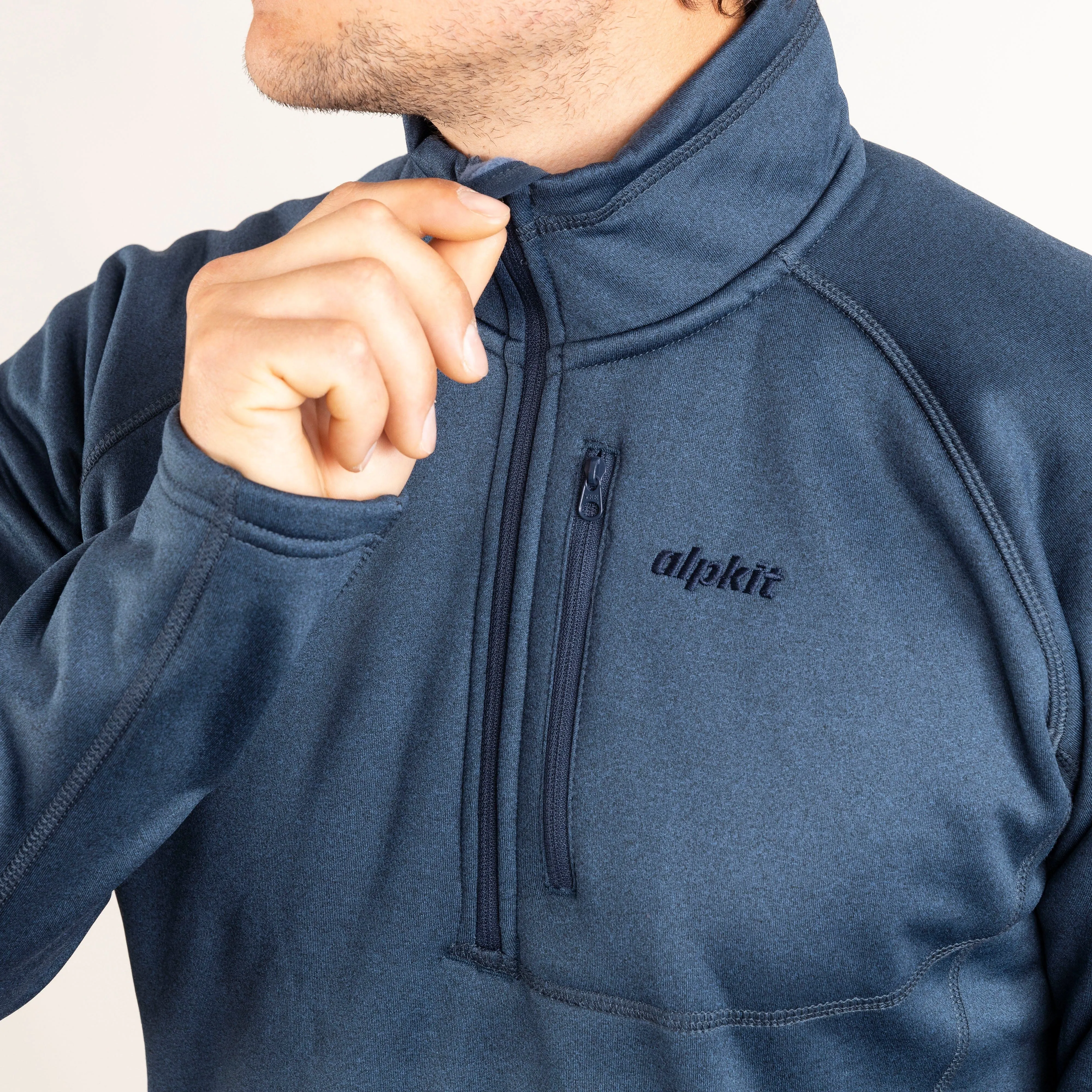 Yakutian Half-zip fleece midlayer