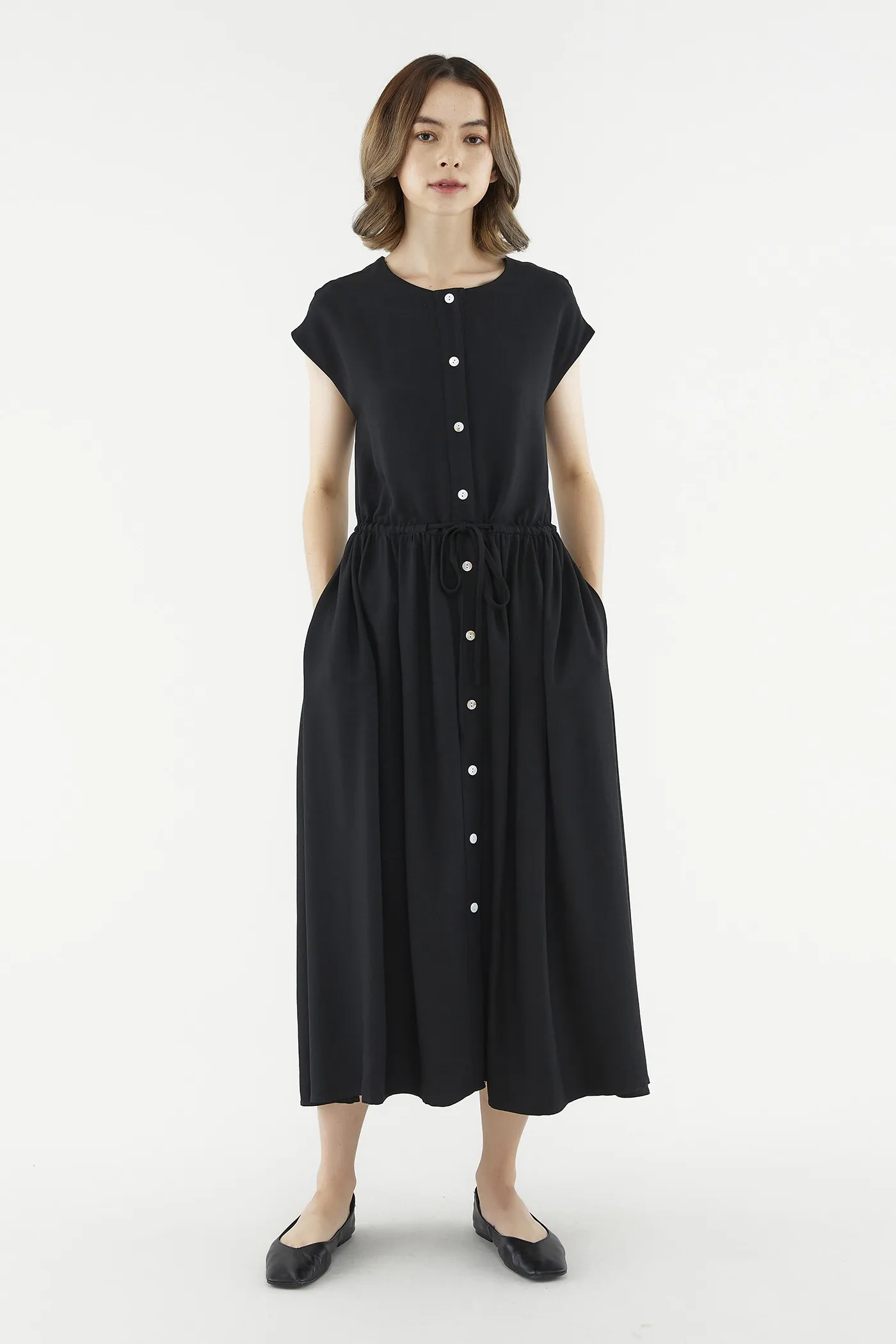 Zayani Buttoned Dress