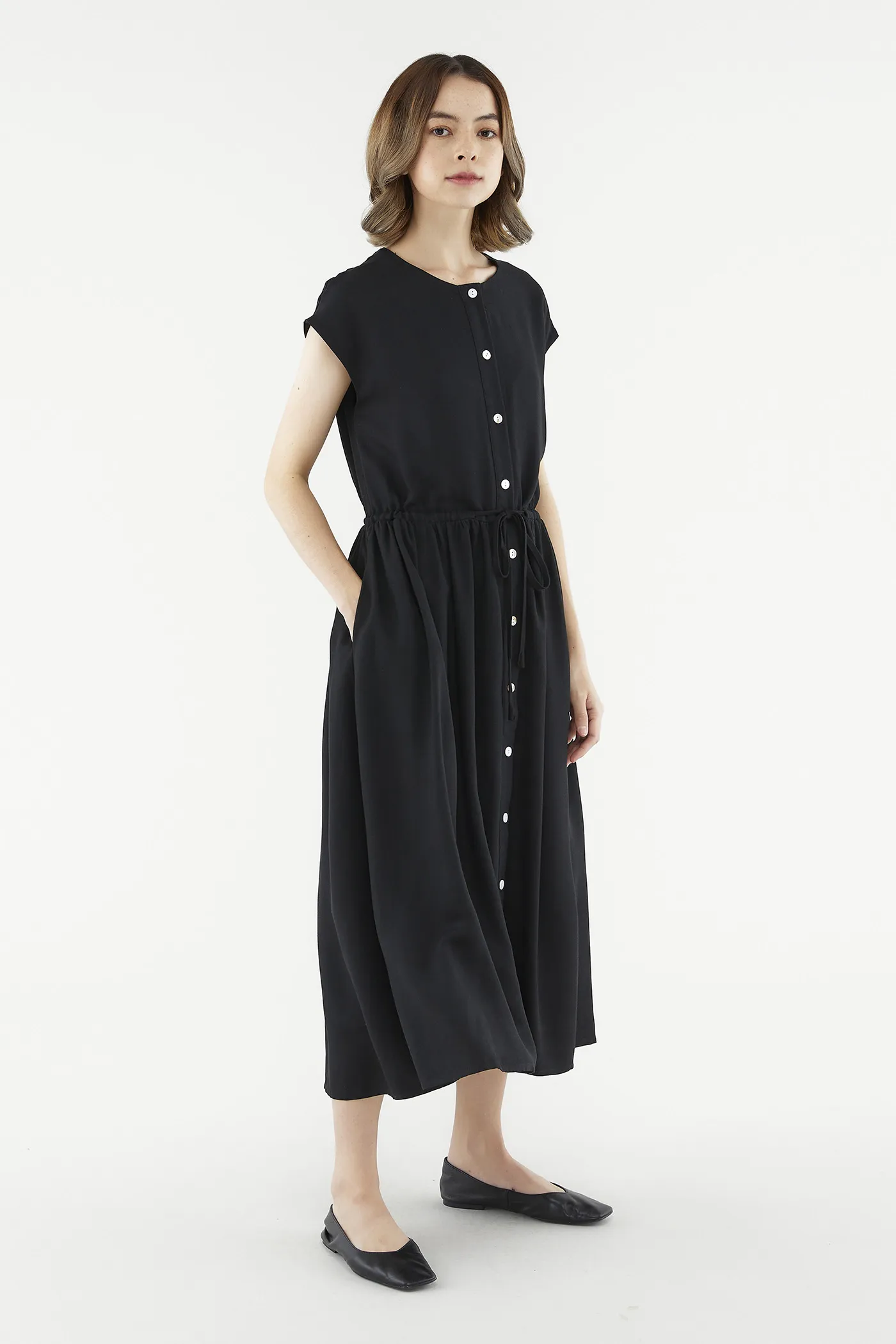 Zayani Buttoned Dress