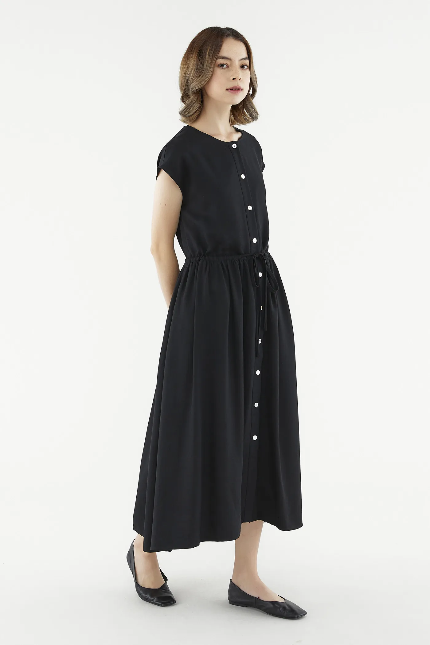 Zayani Buttoned Dress