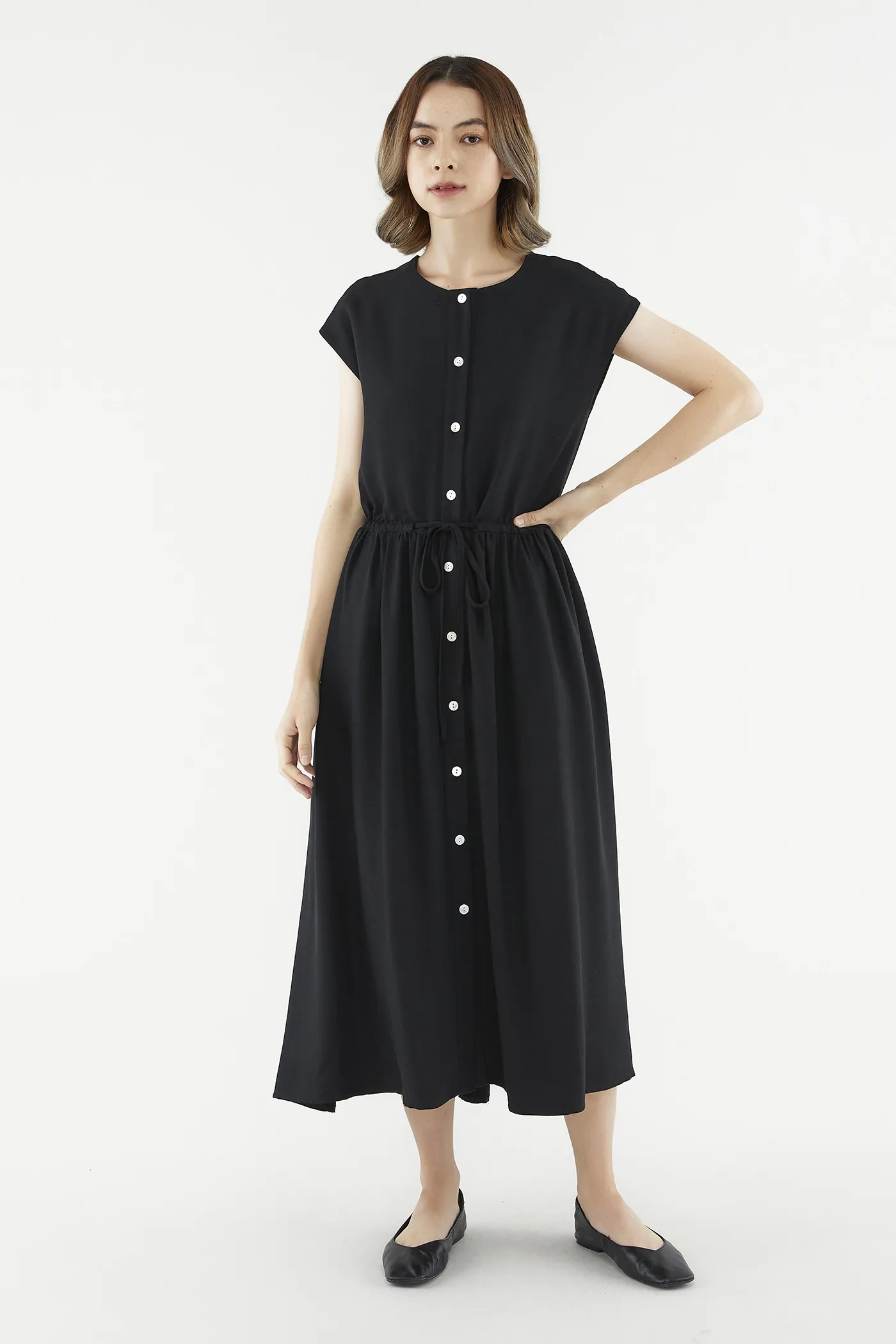 Zayani Buttoned Dress